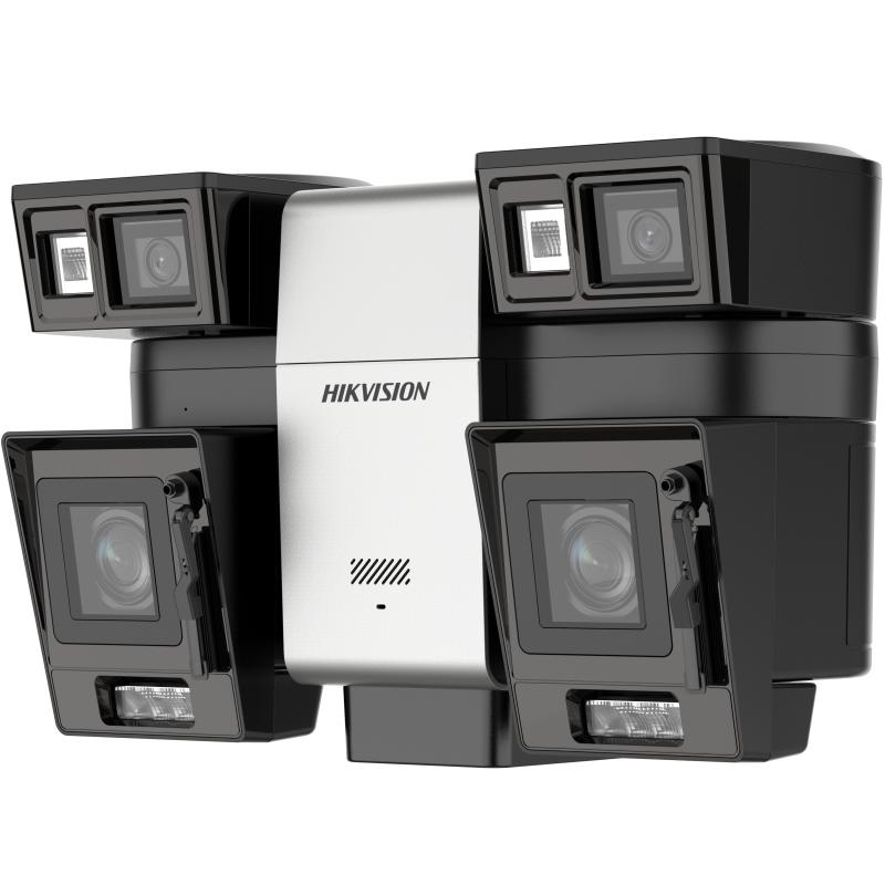 Cámara Hikvision DeepinView de cuatro lentes independientes